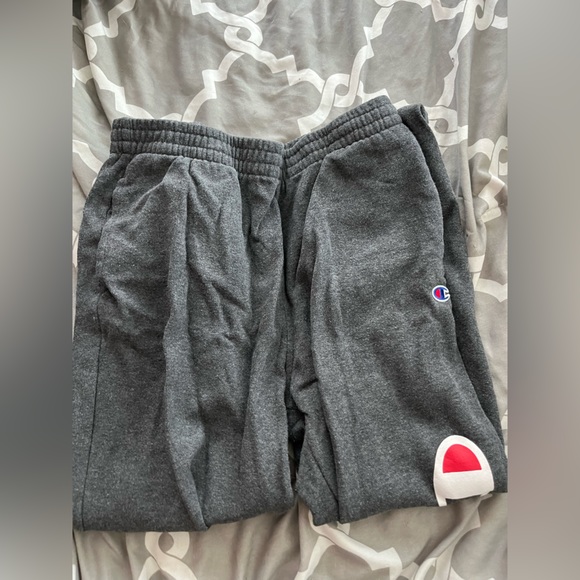 champion womens/unisex gray sweatpants - Picture 4 of 4